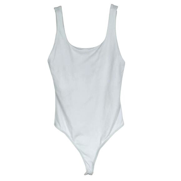 Good American White Sleeveless Bodysuit Size Small NWT - Picture 1 of 7